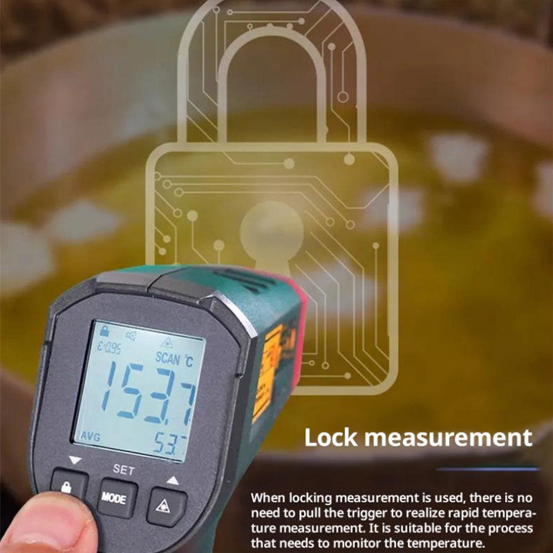 Industrial Laser Thermometer Gun - UNI-T UT306S UT306C Digitales Thermometer, Laser,