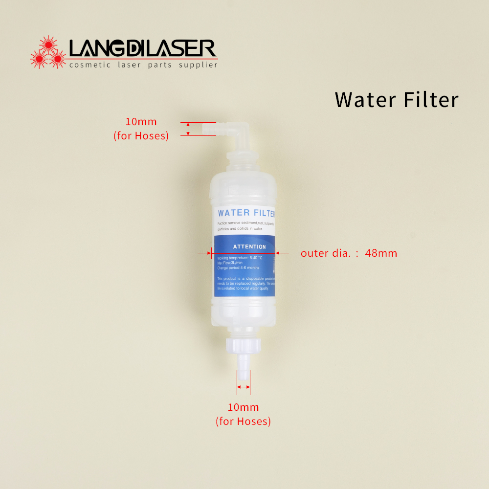 Industrial Laser Machine Hair Removal - Diodenlaser-Wasserfiltersystem für Diodenlaser-Haarentfernungsmaschinenzubehör, industrieller Wasserfilter für