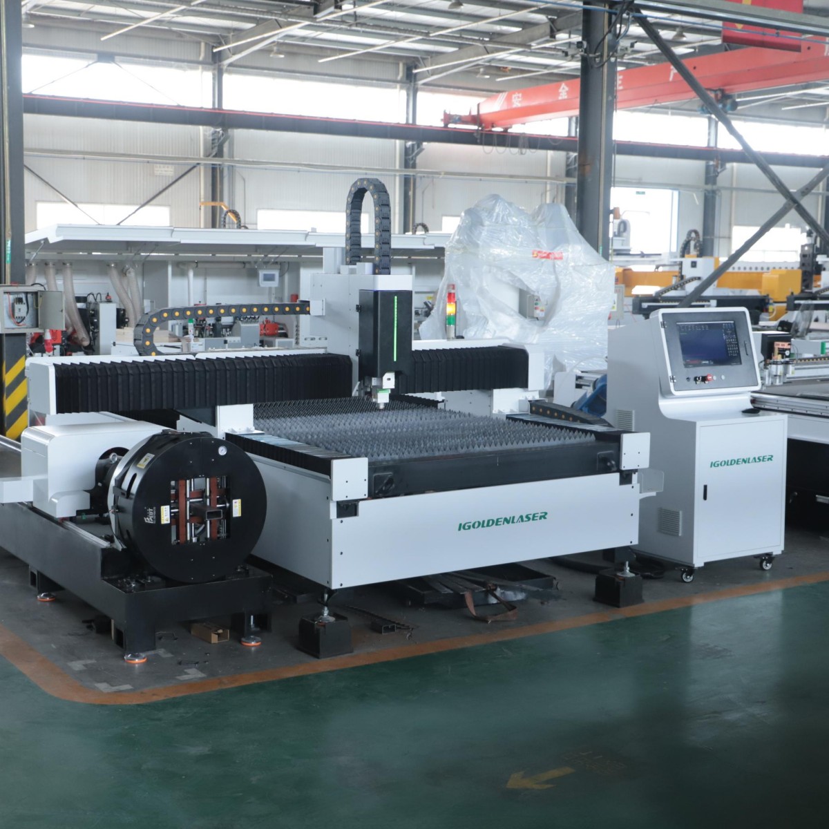 Industrial Laser Cutter - Dedizierte Kundenspezifische kundenspezifische Eisenlaserschneidemaschine 1000-10000 W