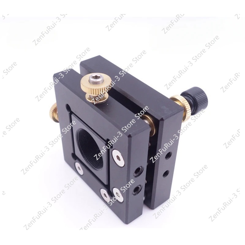 Laser Beam Expander - Optischer, experimenteller Aufbau, Laserstrahlaufweiter, vierdimensionaler Rotlicht-Einstellrahmen,