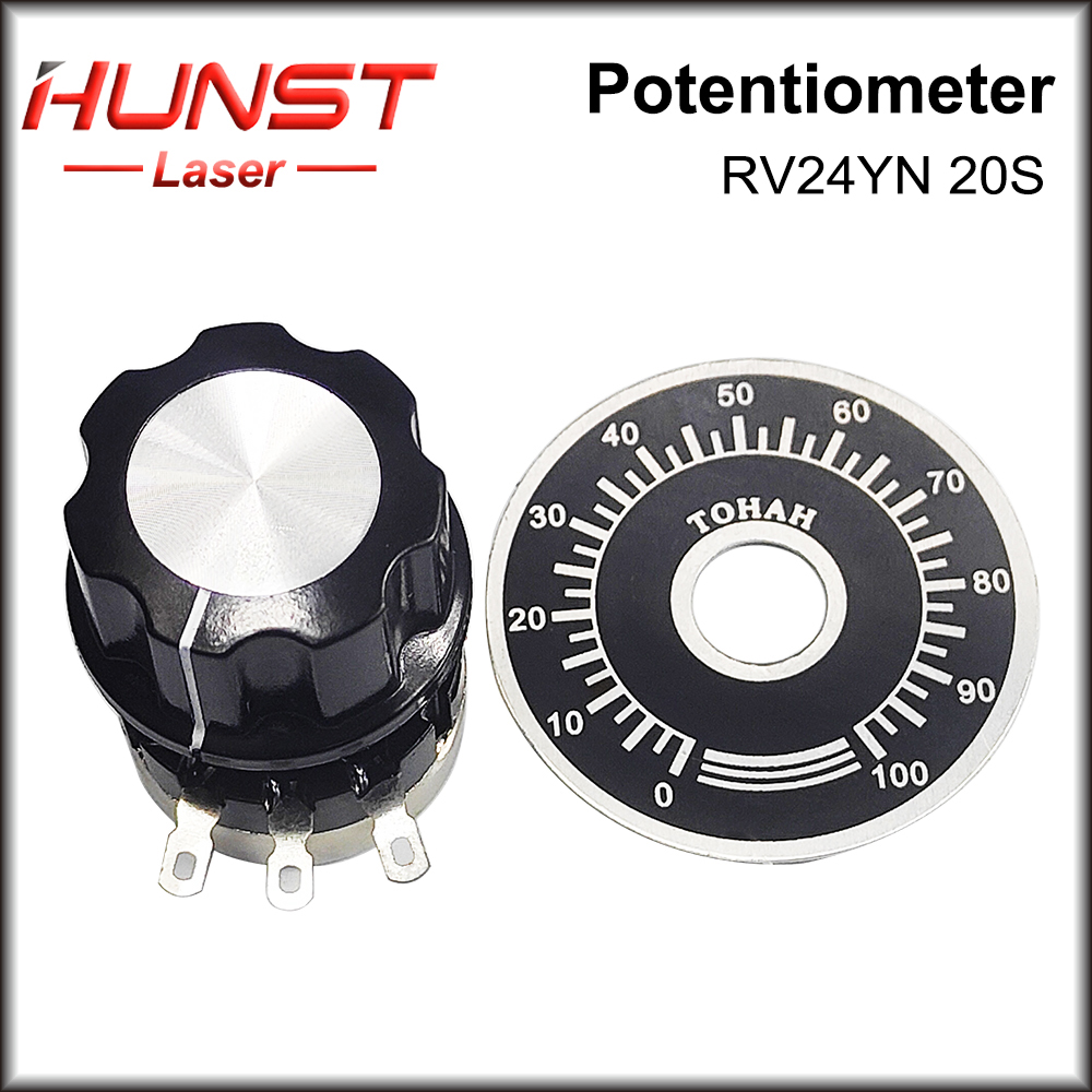 Industrial Laser Cutter - HUNST Inverter Single-Turn-Geschwindigkeitspotentiometer RV24YN 20S 2W
