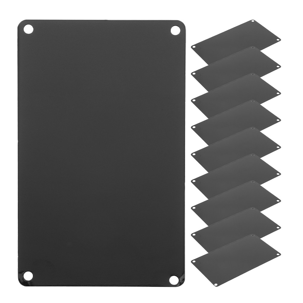 Industrial Laser Engraver For Metal - 10 Stück Lasergravur-Aluminium-Namensschilder für DIY-Bastelarbeiten, Hotel-Türen,