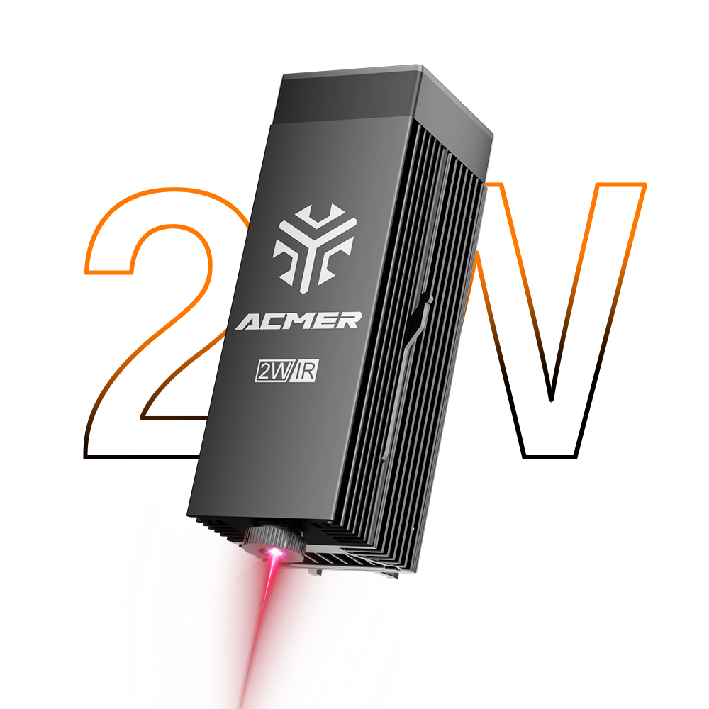 ACMER P3 2W IR-Diodenlaserkopf – Diode Laser Module Bewertung und Preis