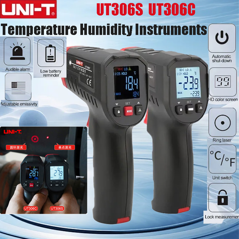 UNI-T UT306S UT306C Digitales  – Industrial Laser Thermometer Gun Bewertung und Preis
