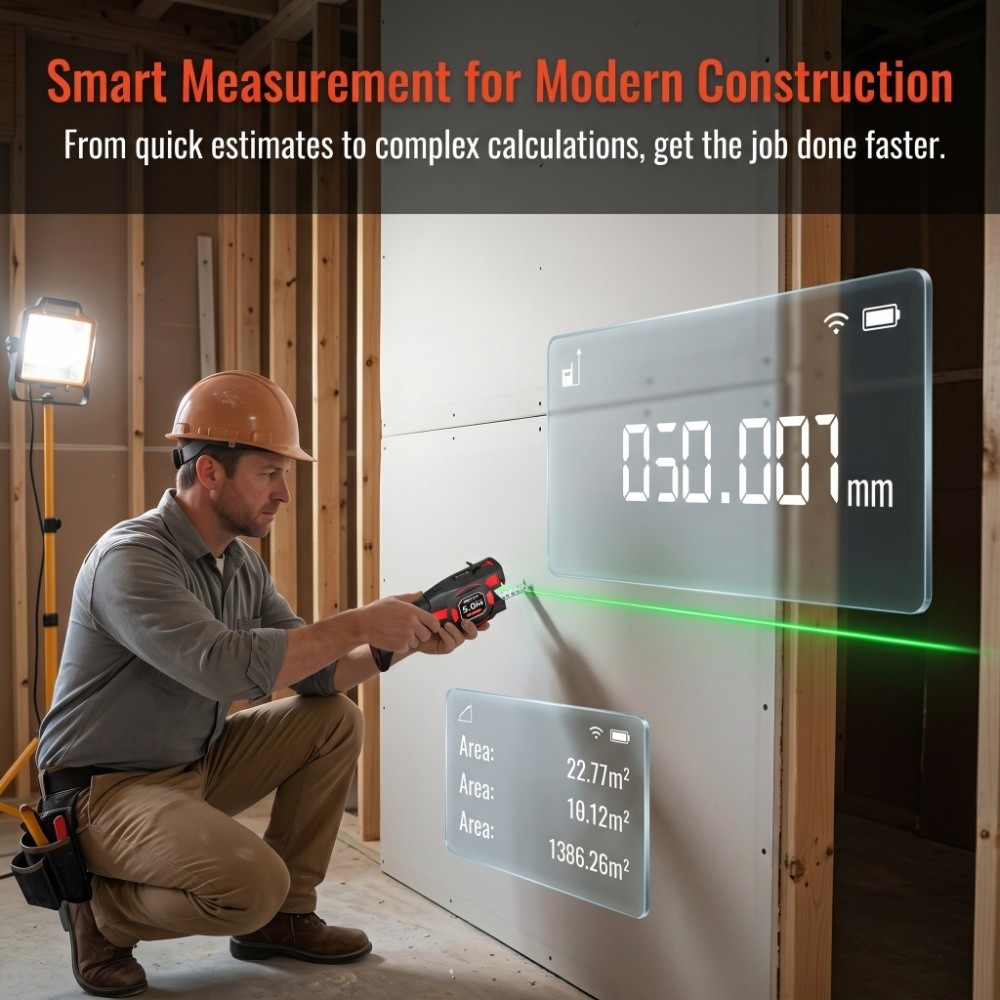 3-in-1 Laser-Messband Einziehb – Industrial Laser Distance Sensor Bewertung und Preis