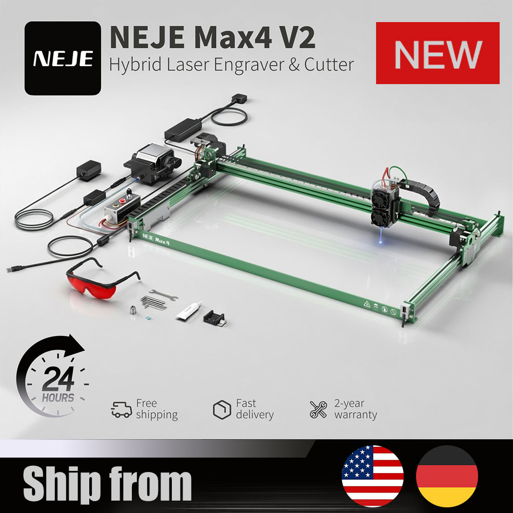 NEJE Max4 V2 E80 80W Laser-Gra – Industrial Laser Drill Bewertung und Preis