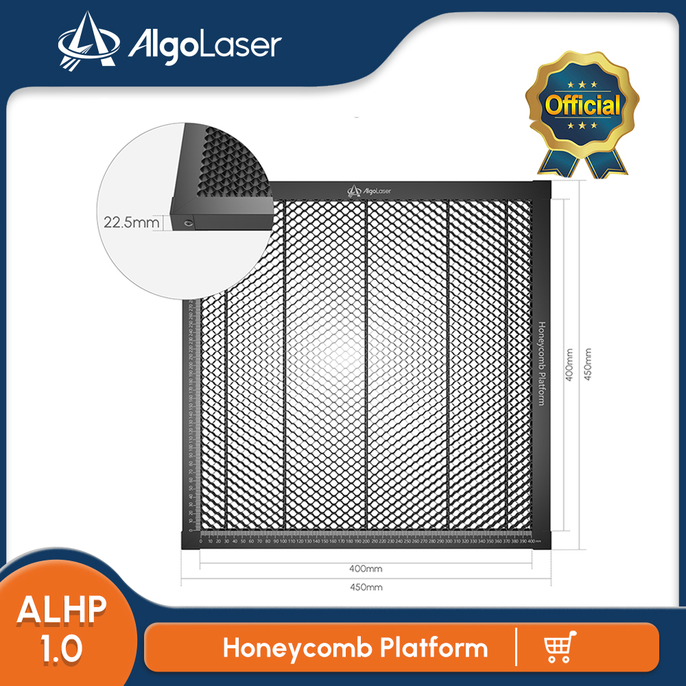 AlgoLaser 40x40cm Stahl-Wabenp – Honeycomb Laser Bed Bewertung und Preis
