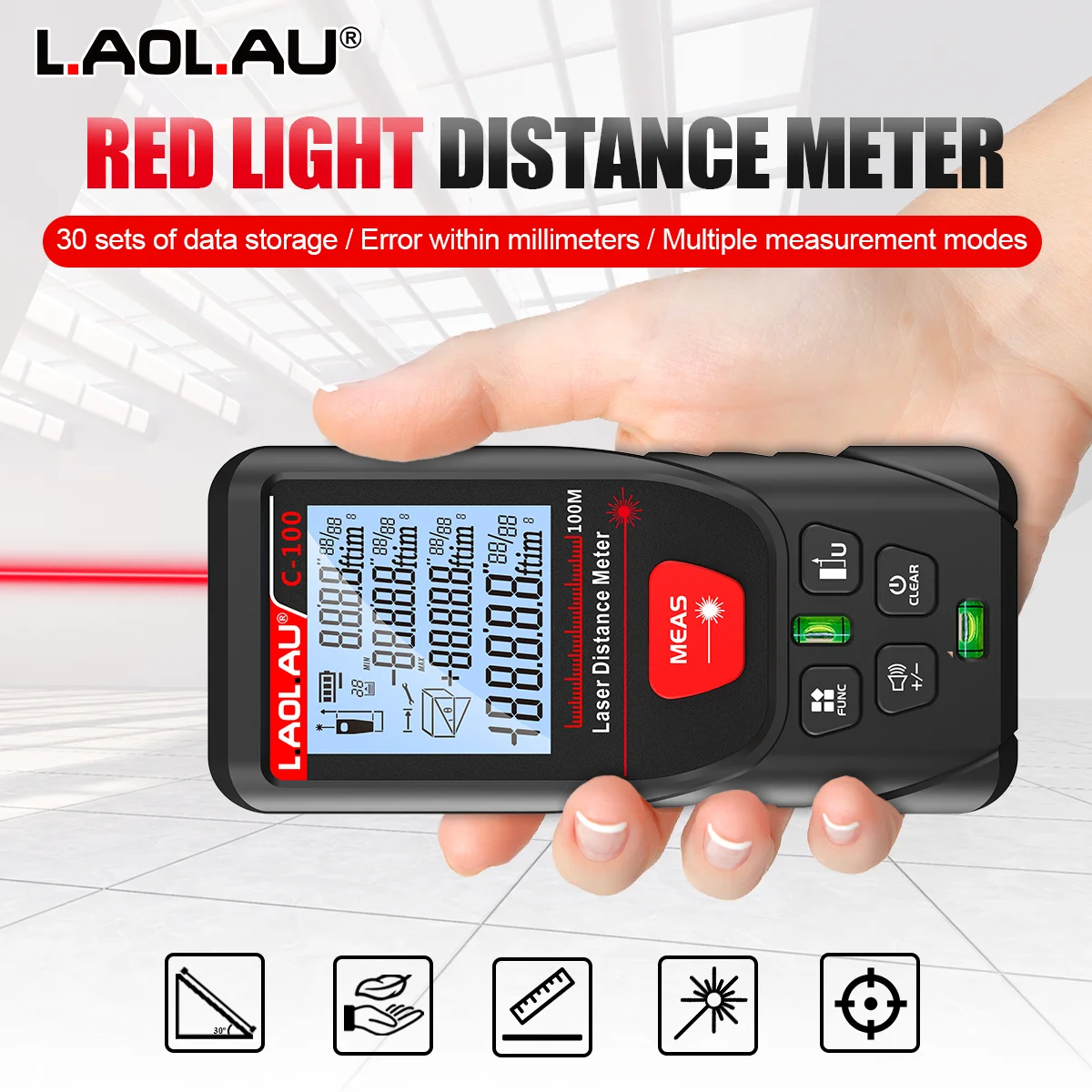 LAOLAU Digitaler Laser-Entfern – Industrial Laser Rangefinder Bewertung und Preis
