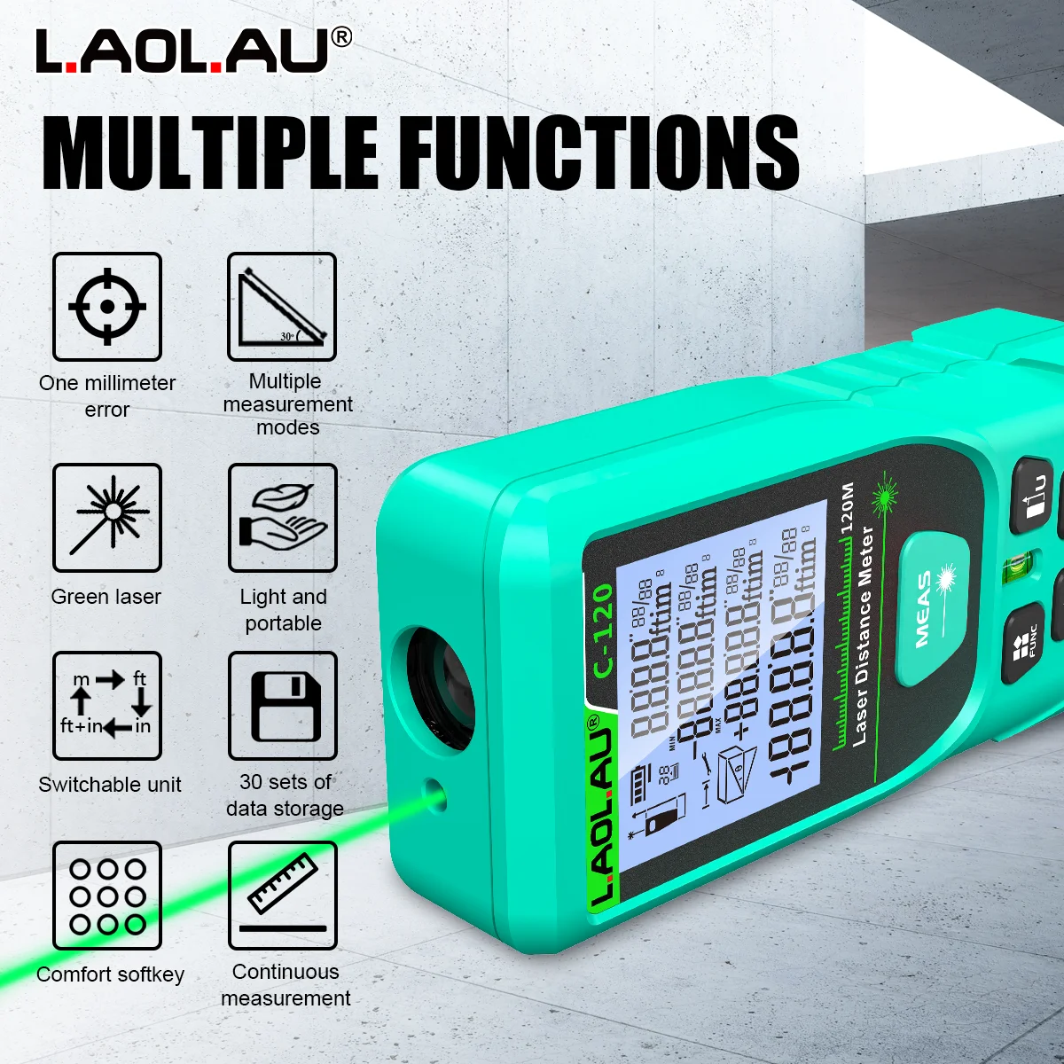LAOLAU Digitaler Laser-Entfern – Industrial Laser Rangefinder Bewertung und Preis