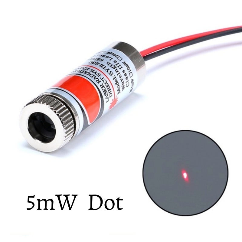 650 nm 5 mW Red Point / Line / – Diode Laser Module Bewertung und Preis