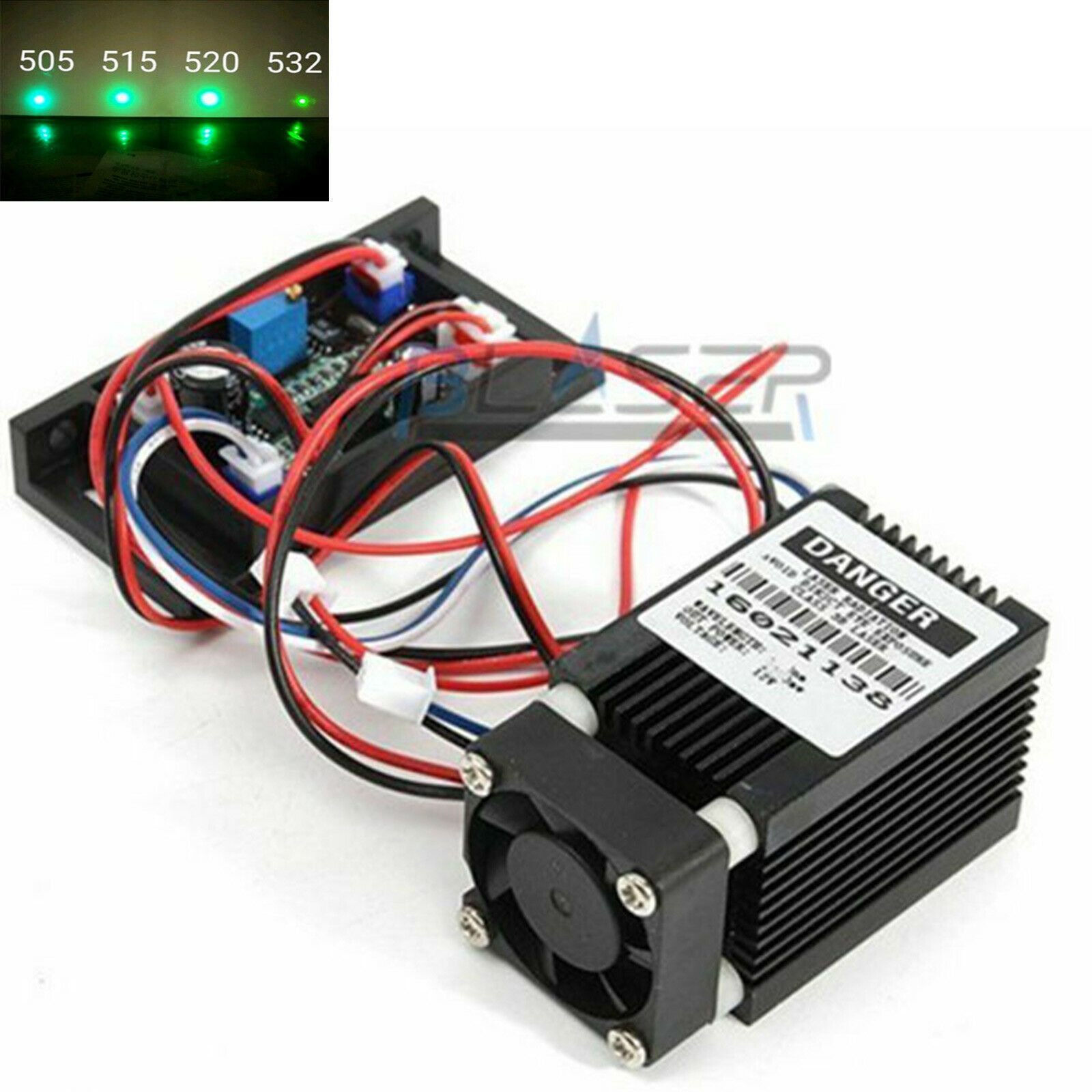 Fokussierbares 520 nm 100 mW g – Diode Laser Module Bewertung und Preis