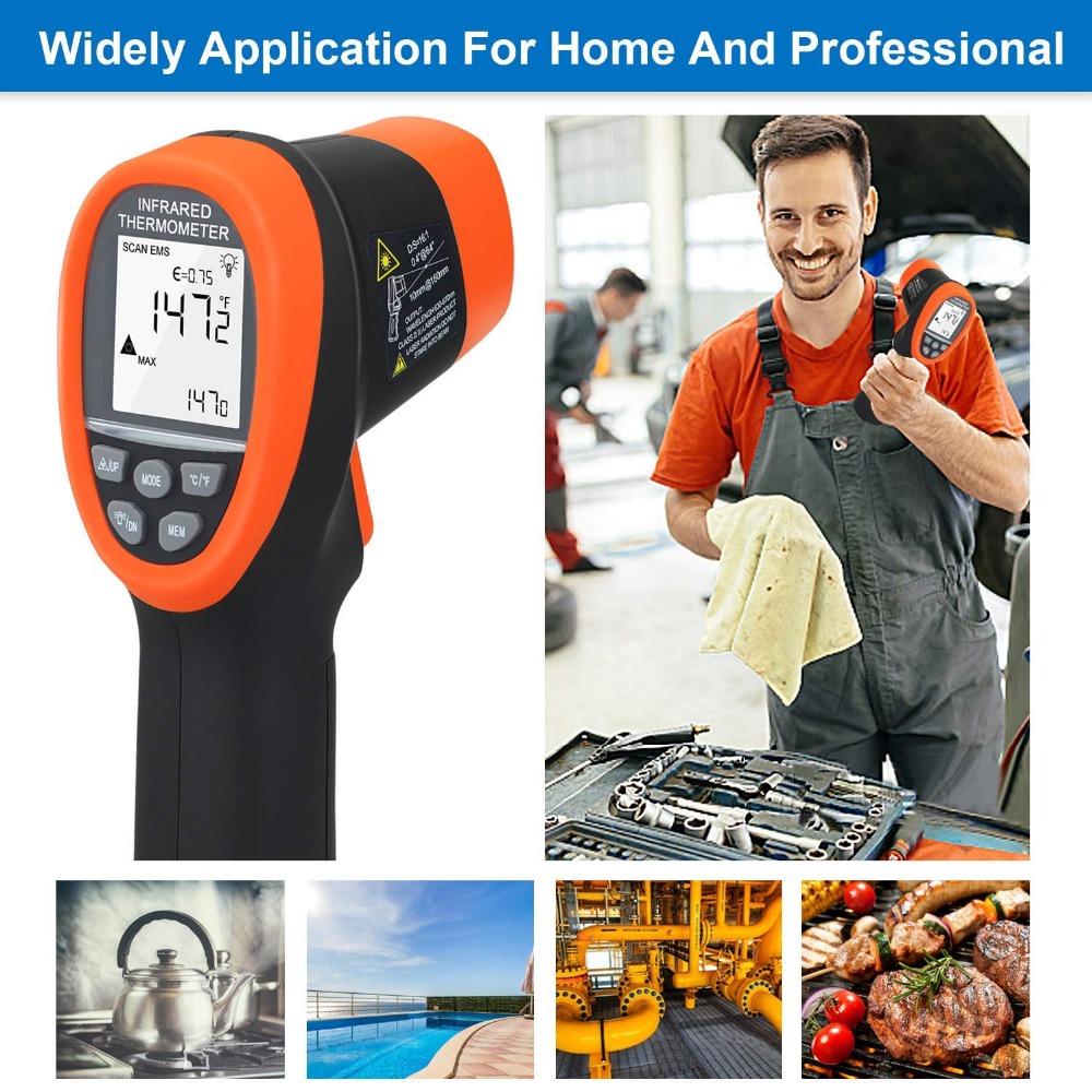 BTMETER Digitales Pyrometer Be – Industrial Laser Thermometer Gun Bewertung und Preis